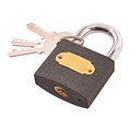 Amtech 50mm Iron Tri Circle Padlock